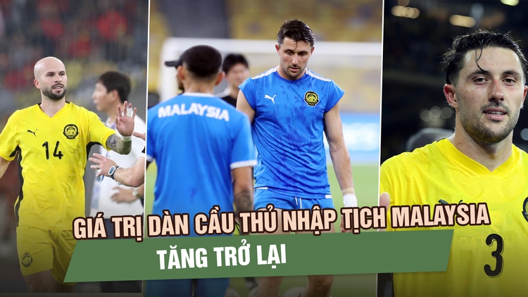 Giá chuyển nhượng dàn cầu thủ nhập tịch Malaysia tăng trở lại, FIFA tung báo cáo gây áp lực cho FAM