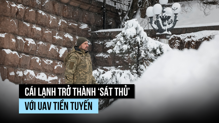 'Khắc tinh' của UAV trên tiền tuyến Ukraine trong mùa đông
