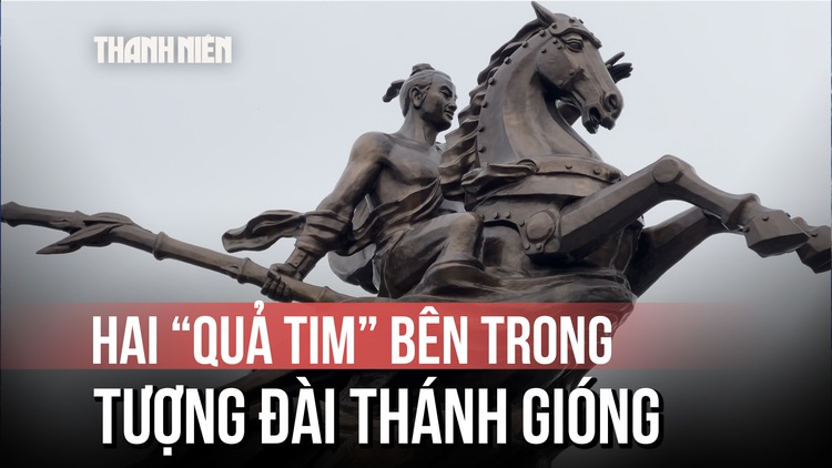Ý nghĩa gắn liền với số 9 và hai 'quả tim' bên trong tượng đài Thánh Gióng