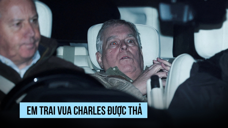 Em trai Vua Charles được thả sau khi bị bắt giữ