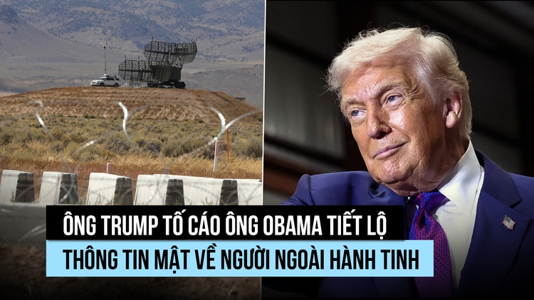 Ông Trump chỉ trích ông Obama tiết lộ 'thông tin mật' về người ngoài hành tinh