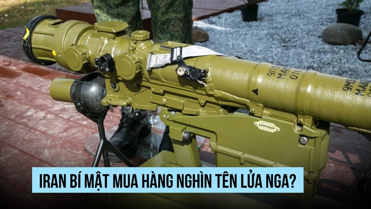 Iran mua thêm mua hàng nghìn tên lửa phòng không Nga?