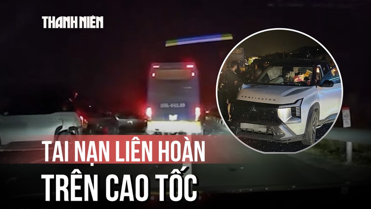 Kinh hoàng vụ tai nạn liên hoàn trên cao tốc Phan Thiết – Dầu Giây