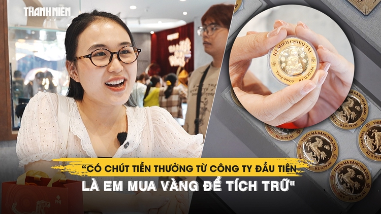 Cầm tiền thưởng đi mua vàng vía Thần tài: Người trẻ bất ngờ vì nhiều phân khúc lựa chọn