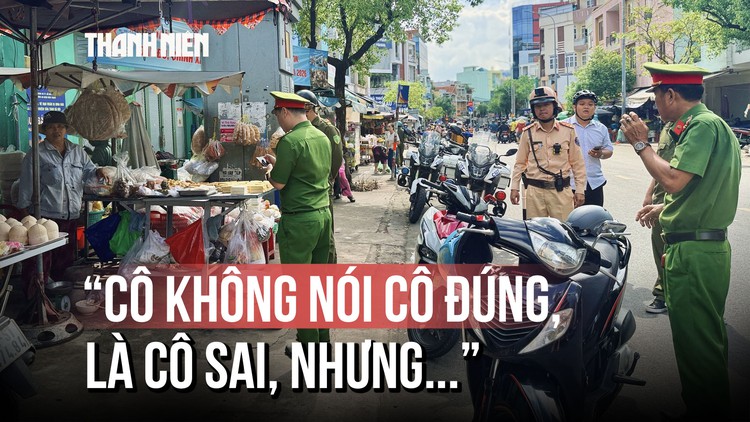 Xử lý lấn chiếm vỉa hè chợ Cây Quéo: Tiểu thương than khó vì 'ai cũng sai'