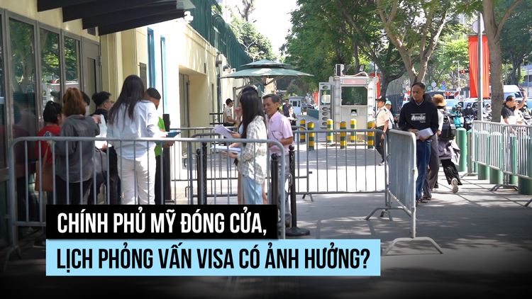 Khi chính phủ Mỹ đóng cửa, lịch phỏng vấn visa có ảnh hưởng?