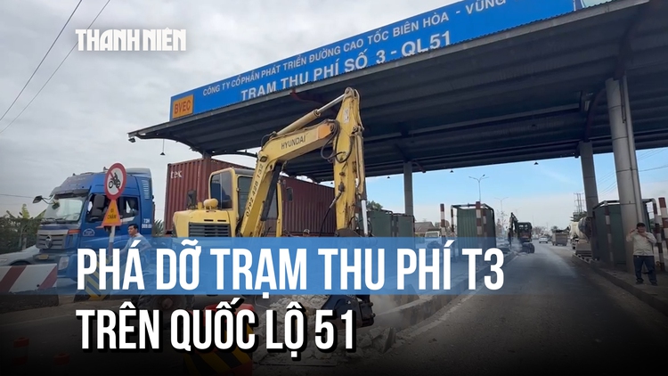 TP.HCM: Trạm thu phí trên quốc lộ 51 chính thức bị ngừng hoạt động