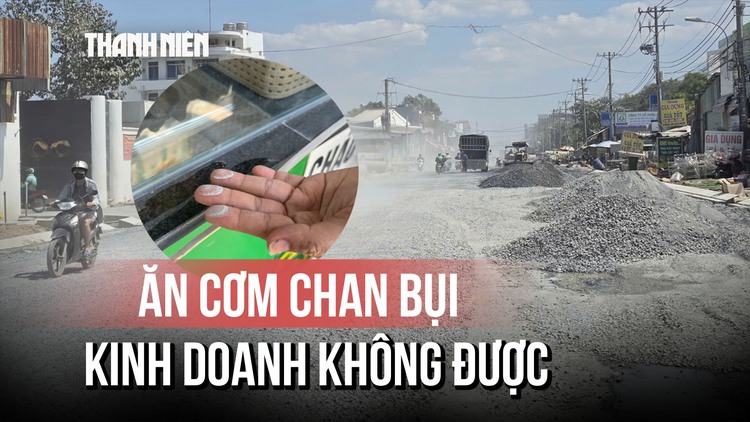 TP.HCM: Người dân P.Long Phước khổ sở vì 'ăn cơm chan bụi'