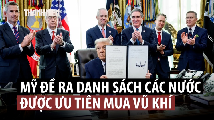 Ông Trump ký sắc lệnh xác định khách hàng được ưu tiên mua vũ khí Mỹ