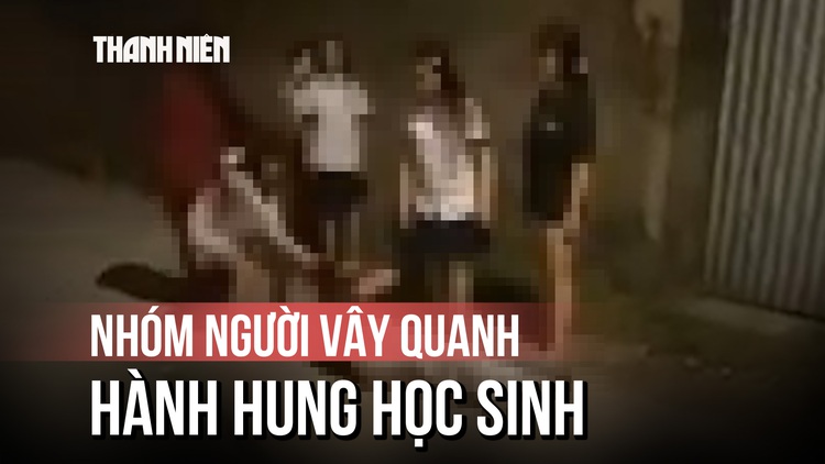 Phẫn nộ clip học sinh bị nhóm người vây đánh hội đồng  ở Hóc Môn