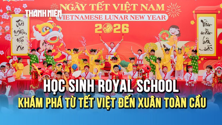 Học sinh Royal School khám phá từ tết Việt đến xuân toàn cầu