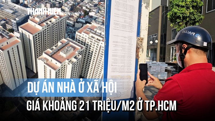 Cận cảnh dự án nhà ở xã hội 21 triệu/mét vuông tại TP.HCM
