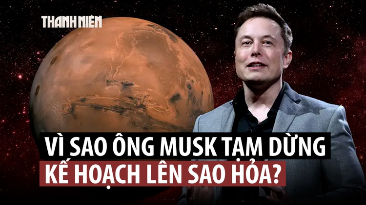 Tỉ phú Elon Musk gác tham vọng sao Hỏa để xây dựng thành phố mặt trăng