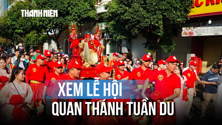 Rộn ràng Quan Thánh tuần du Chợ Lớn