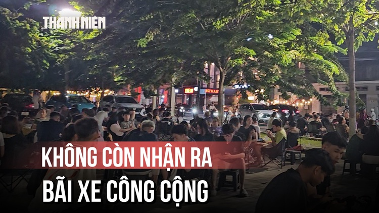 Đồng Nai: Chiếm dụng bãi xe công cộng làm quán nước