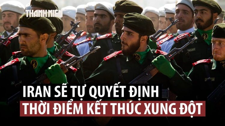 Vệ binh Cách mạng Iran nói tự quyết định thời điểm ngừng chiến