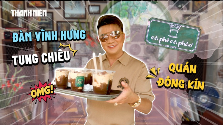 Khám phá quán cà phê của Đàm Vĩnh Hưng, ông chủ trực tiếp phục vụ