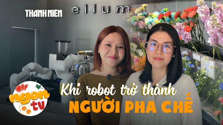 Robot pha cà phê tại TP.HCM: ‘Tự hào được xây dựng bởi đội ngũ Việt Nam’