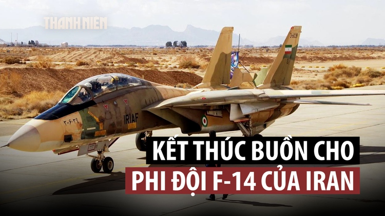 Huyền thoại F-14 nhận kết cục buồn, không quân Iran suy sụp vì Mỹ-Israel đánh phá