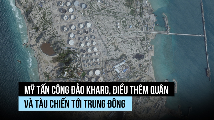 Mỹ đánh đảo Kharg, điều 2.500 lính thủy quân lục chiến tới Trung Đông