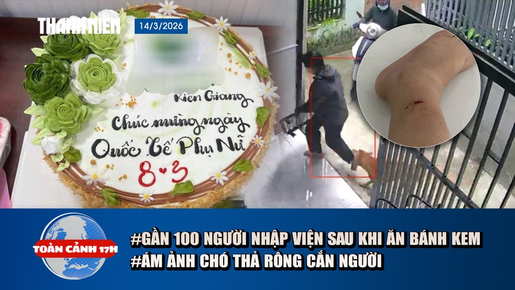 Toàn cảnh 17h: Gần 100 người nhập viện sau khi ăn bánh kem | Nỗi ám ảnh chó thả rông cắn người