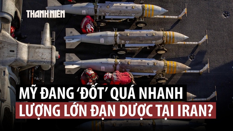 Mỹ tiêu hao lượng đạn dược ‘dùng được nhiều năm’ trong cuộc chiến chống Iran