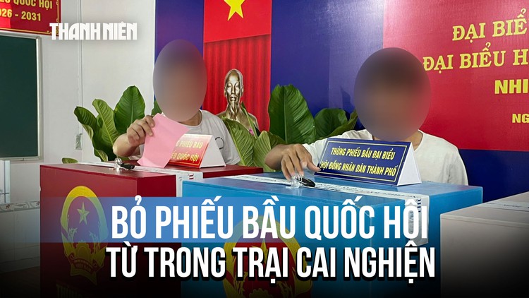 Ngày bầu cử của những cử tri đặc biệt tại Cơ sở cai nghiện số 1, TP.HCM