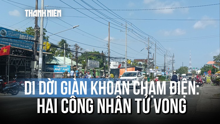 Hai công nhân đóng cừ bê tông tử vong do chạm đường dây điện tại Cà Mau