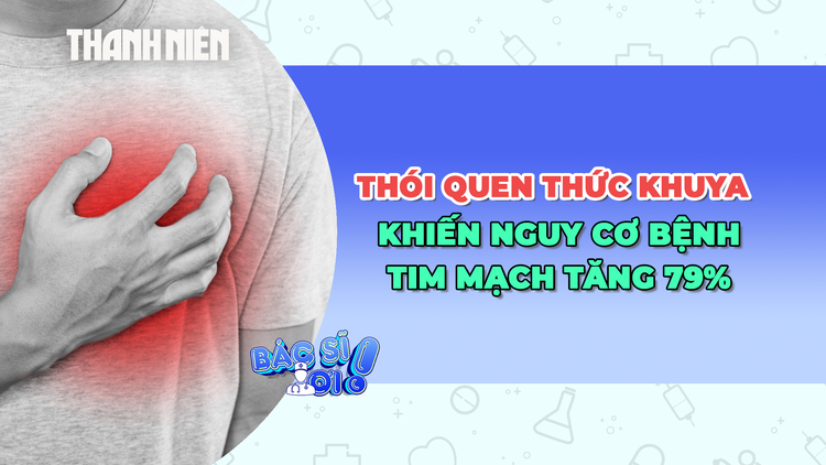 Thức khuya sau 2 giờ sáng: Nguy cơ bệnh tim mạch tăng cao 79%