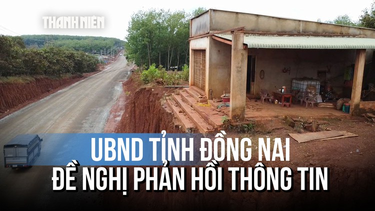Nhà dân chênh vênh bên mép vực sâu: UBND tỉnh Đồng Nai đề nghị phản hồi