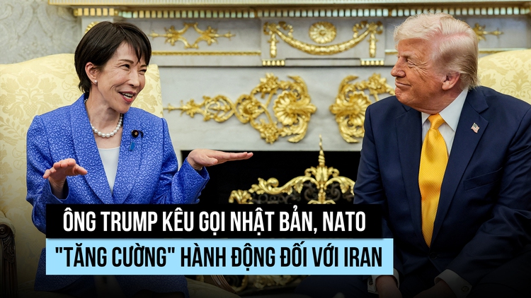 Ông Trump kêu gọi Nhật Bản, NATO 'hành động mạnh mẽ' đối với Iran