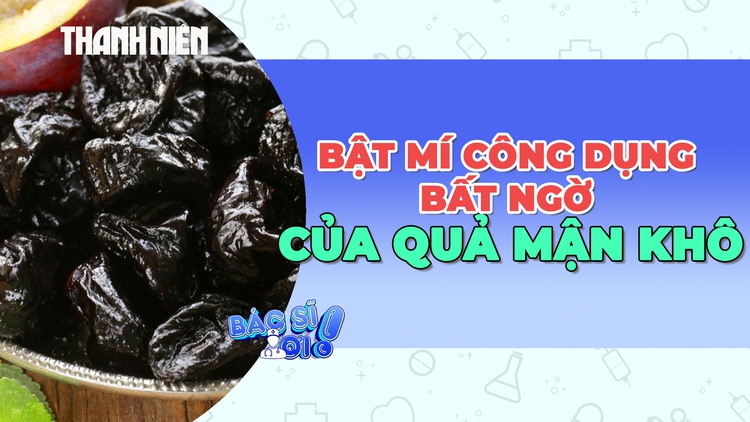 Bật mí công dụng không ngờ của quả mận khô