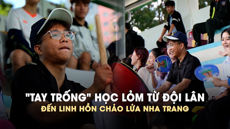 CĐV đánh trống ‘cực cháy’ giữ linh hồn khán đài chảo lửa Nha Trang