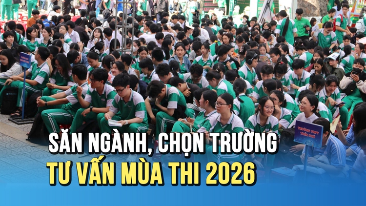 Săn ngành, chọn trường: Học sinh Đà Nẵng ‘đổ bộ’ Tư vấn mùa thi 2026