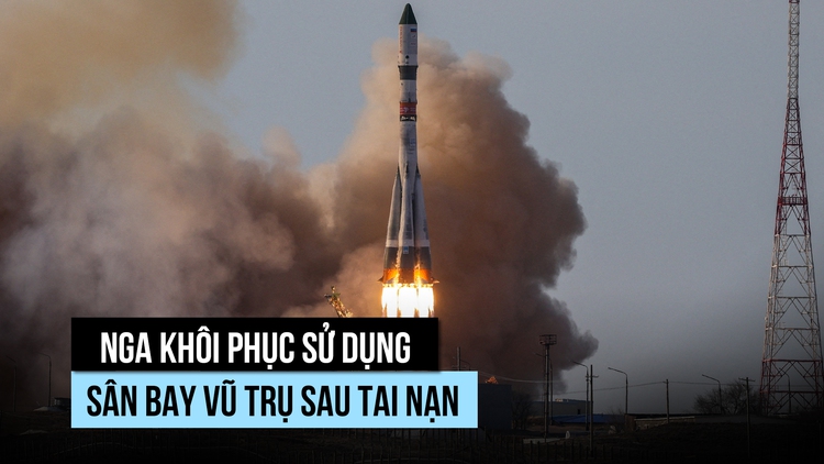 Sửa xong bãi phóng Baikonour, Nga lại phóng tàu vũ trụ