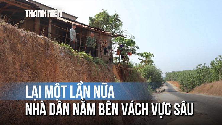 Đồng Nai: Thêm tuyến đường thi công khiến nhà dân chênh vênh bên mép vực sâu