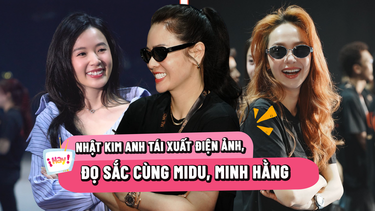 Nhật Kim Anh tiết lộ lý do đóng 'Mẹ mìn', đọ sắc Midu, Minh Hằng tại lễ khai máy