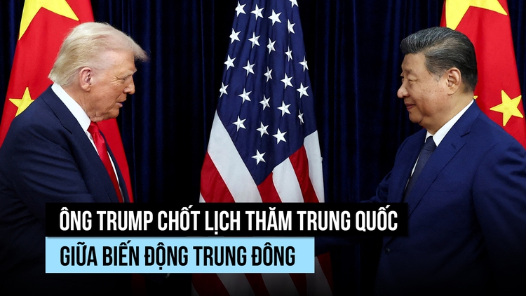 Ông Trump công bố ngày thăm Trung Quốc