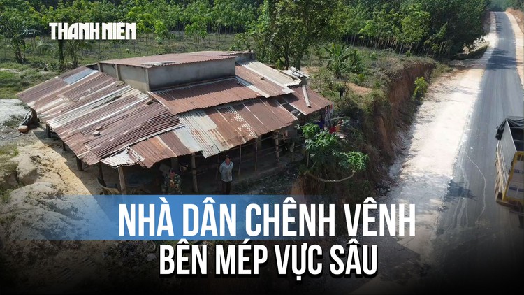 Đồng Nai kiểm tra thực tế vụ 'nhà dân chênh vênh bên mép vực sâu'