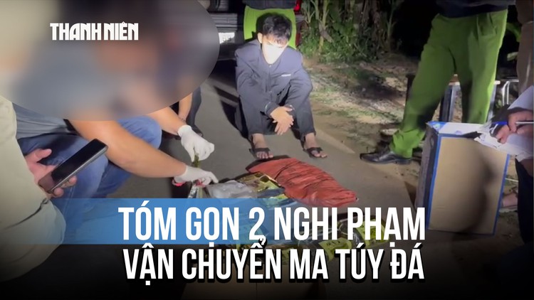 Đột kích ô tô trong đêm, tóm gọn 2 nghi phạm vận chuyển 7 kg ma túy