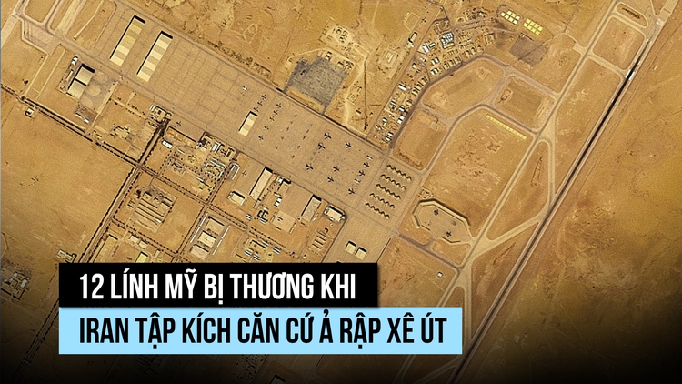 12 lính Mỹ bị thương khi Iran tập kích căn cứ Ả Rập Xê Út