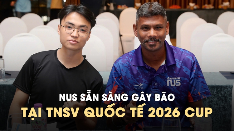 Sở hữu cú đúp vô địch quốc nội, Trường ĐH quốc gia Singapore sẵn sàng gây bão tại TNSV quốc tế 2026 - Cúp THACO