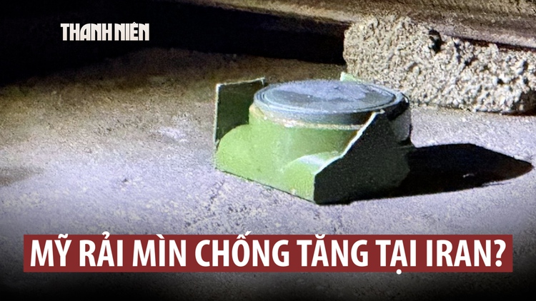 Mỹ rải xuống Iran loại mìn 35 năm rồi mới sử dụng