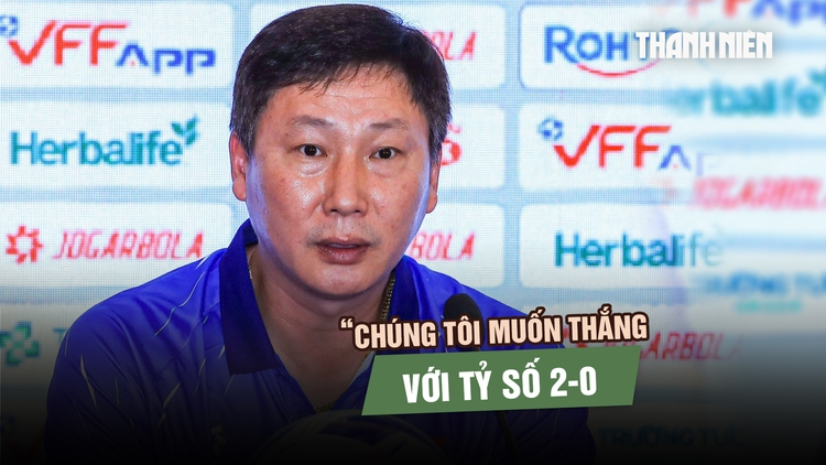 HLV Kim Sang-sik: 'Chúng tôi muốn thắng Malaysia 2-0'