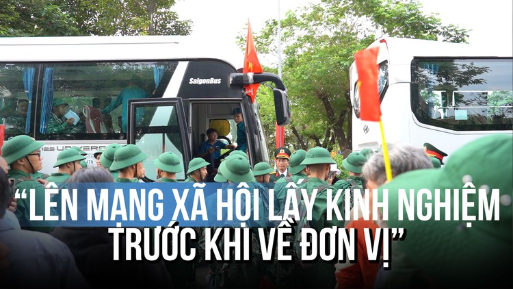 Vừa tốt nghiệp đại học, thanh niên rạng rỡ lên đường làm nhiệm vụ với Tổ quốc