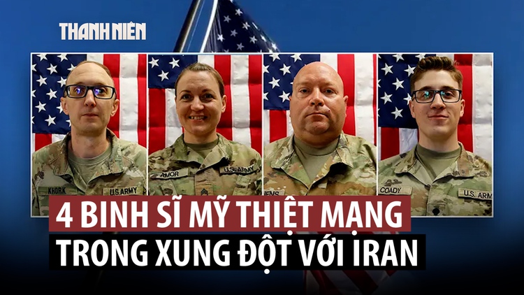 Mỹ công bố tên những binh sĩ đầu tiên thiệt mạng trong cuộc chiến chống Iran