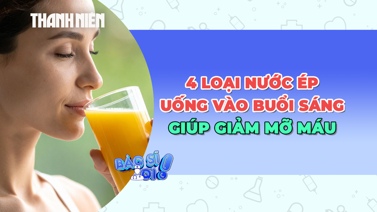 4 loại nước ép nên uống vào buổi sáng để hỗ trợ giảm mỡ máu