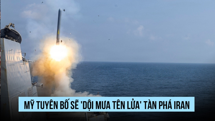Mỹ tuyên bố kiểm soát bầu trời để 'dội chết chóc' xuống Iran