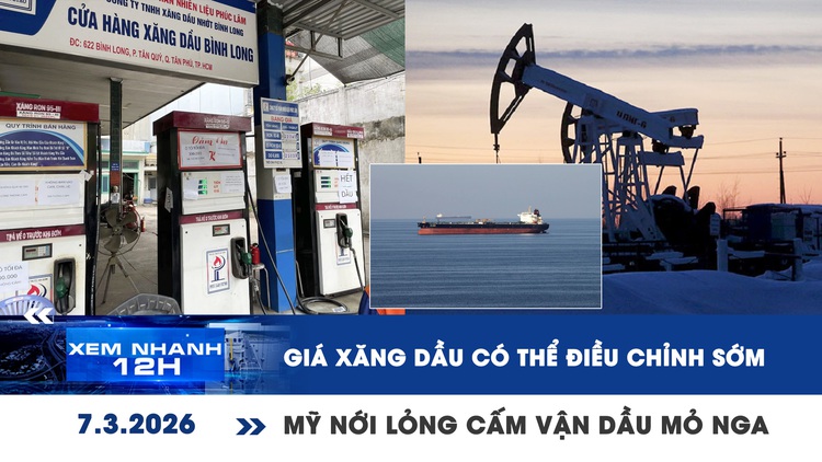 Xem nhanh 12h: Giá xăng dầu có thể điều chỉnh sớm | Mỹ nới lỏng cấm vận dầu mỏ Nga