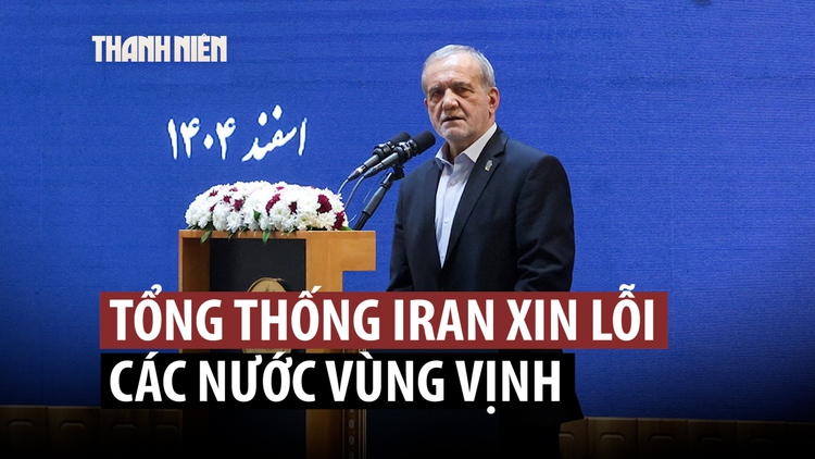 Iran xin lỗi láng giềng vùng Vịnh nhưng chiến tranh vẫn tiếp diễn khắp khu vực